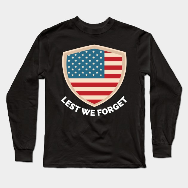 Veterans day, freedom, is not free, lets not forget, lest we forget, millitary, us army, soldier, proud veteran, veteran dad, thank you for your service Long Sleeve T-Shirt by Famgift